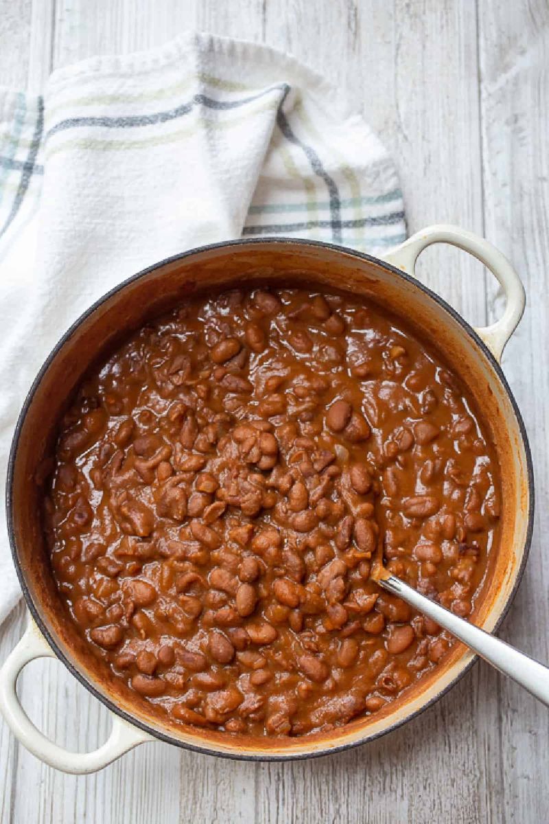 Cooked beans