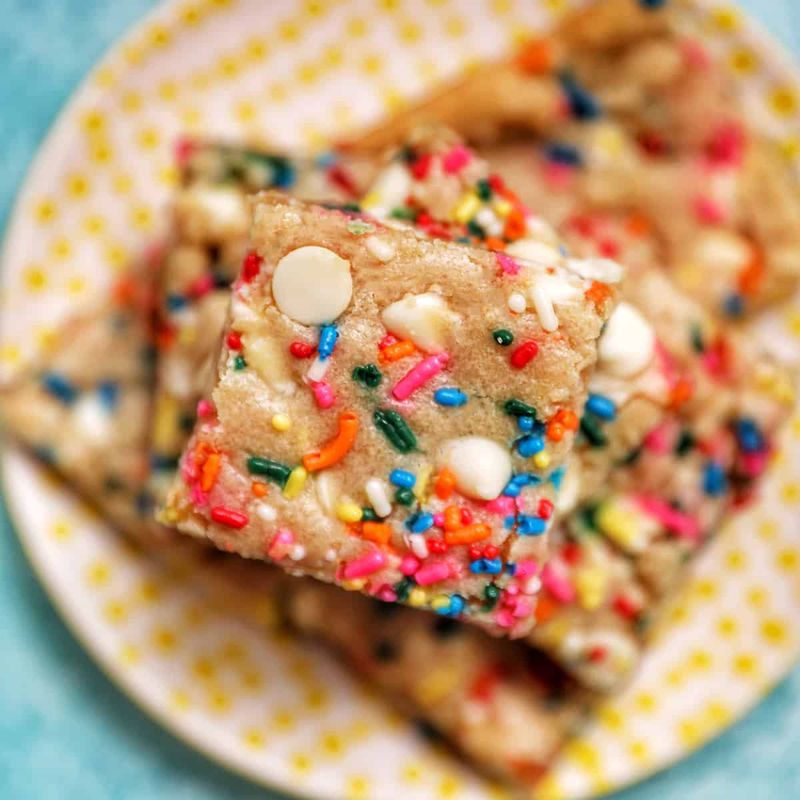 Funfetti Cookie Bars