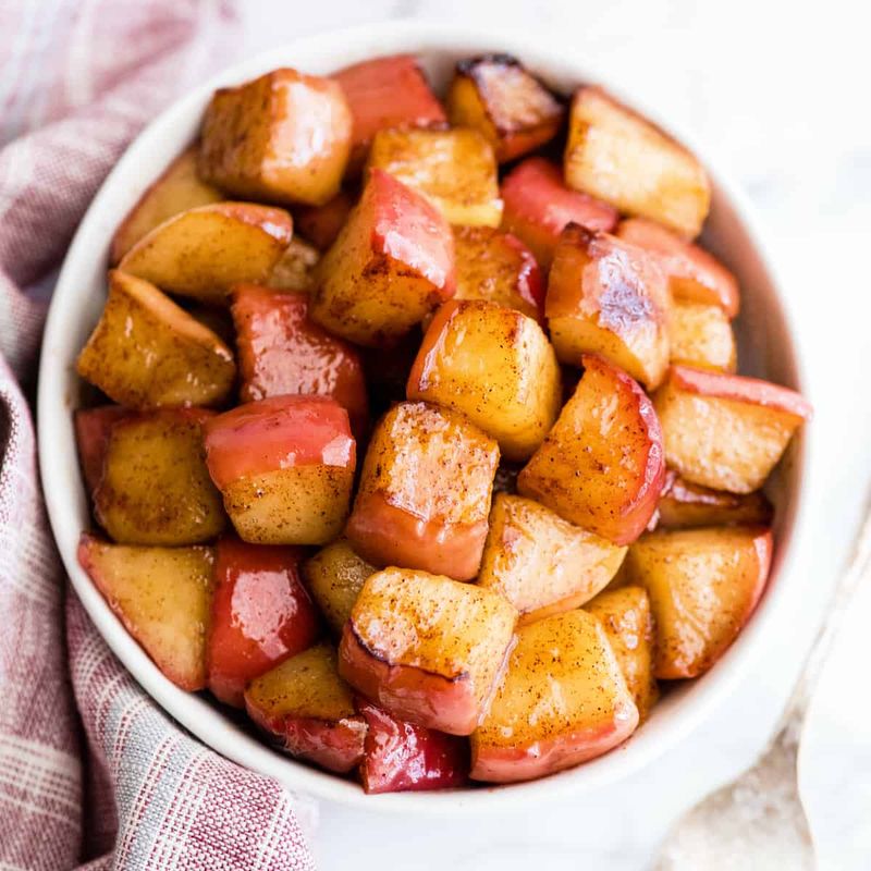 Mini Baked Cinnamon Apples