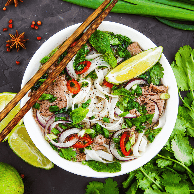 Rice Noodles and Pho