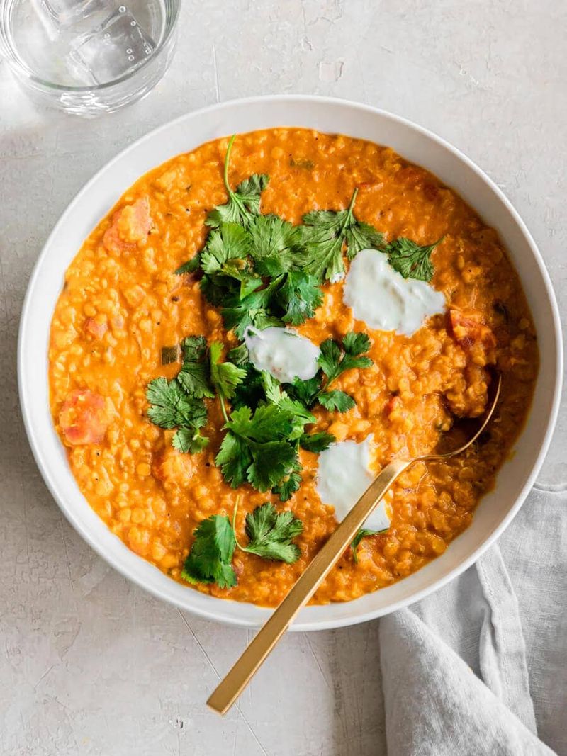 Coconut Curry Lentils