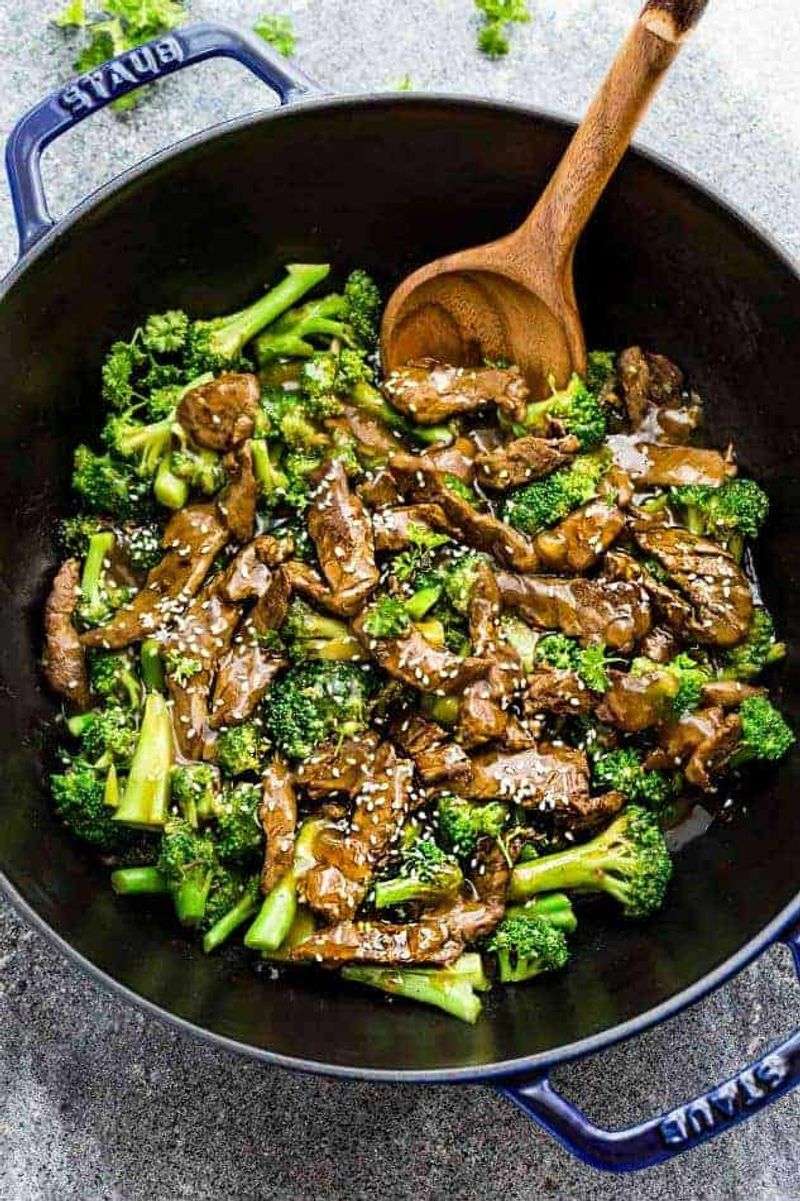 Ginger-Garlic Beef and Broccoli