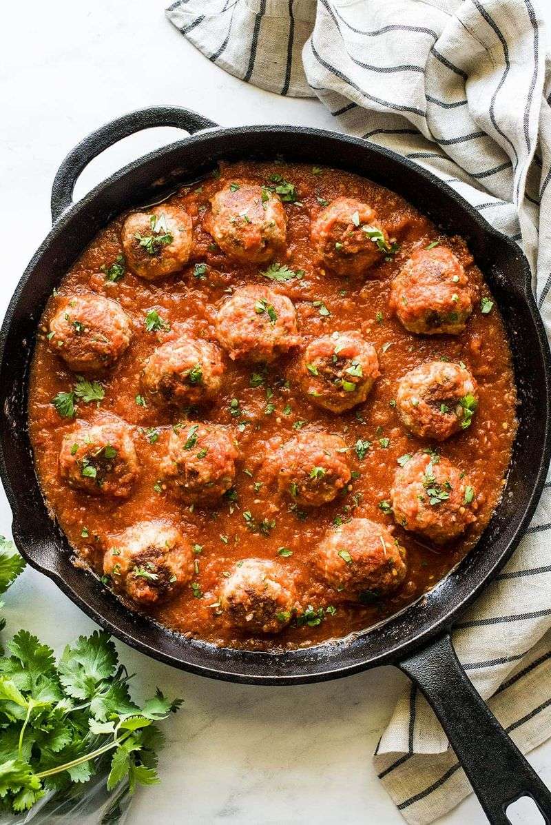 Taco-Spiced Meatballs