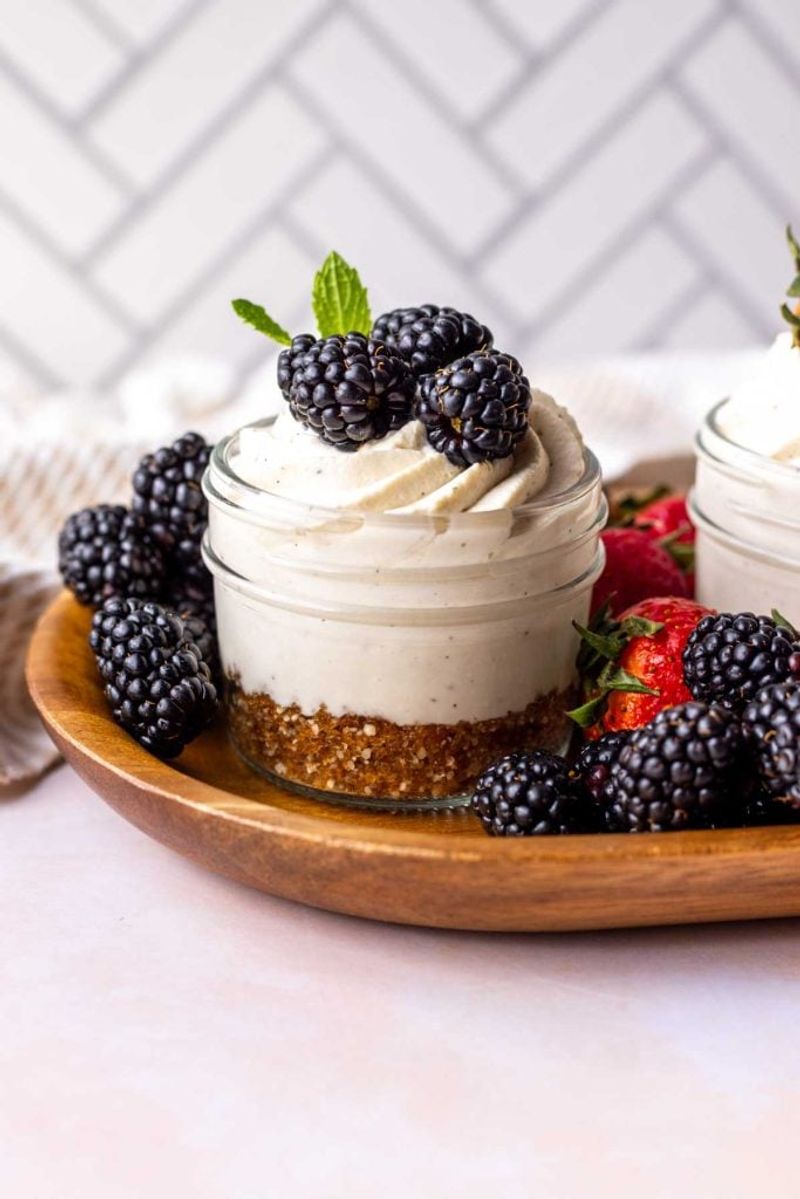 Cottage Cheese Cheesecake Style Dessert Cups