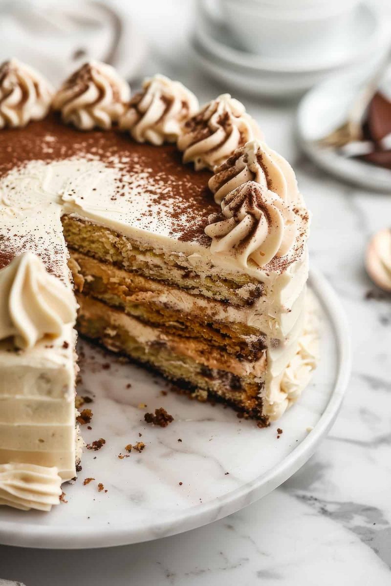 Tiramisu Cloud Cake