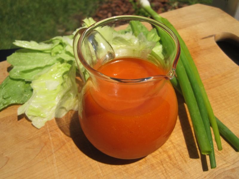 Bright Orange French Dressing