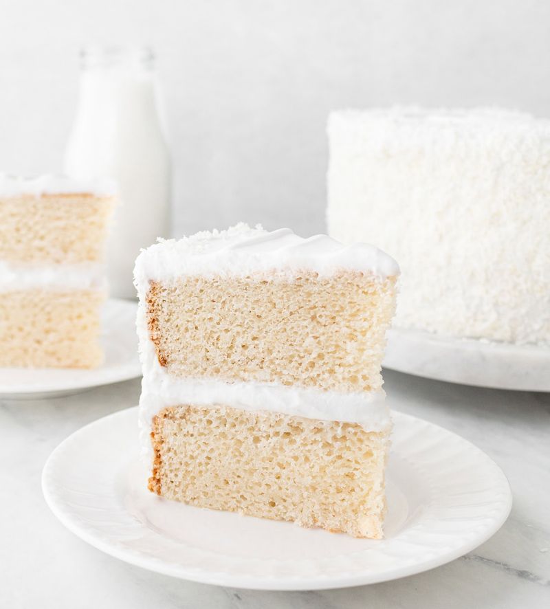 Coconut Cloud Snacking Cake