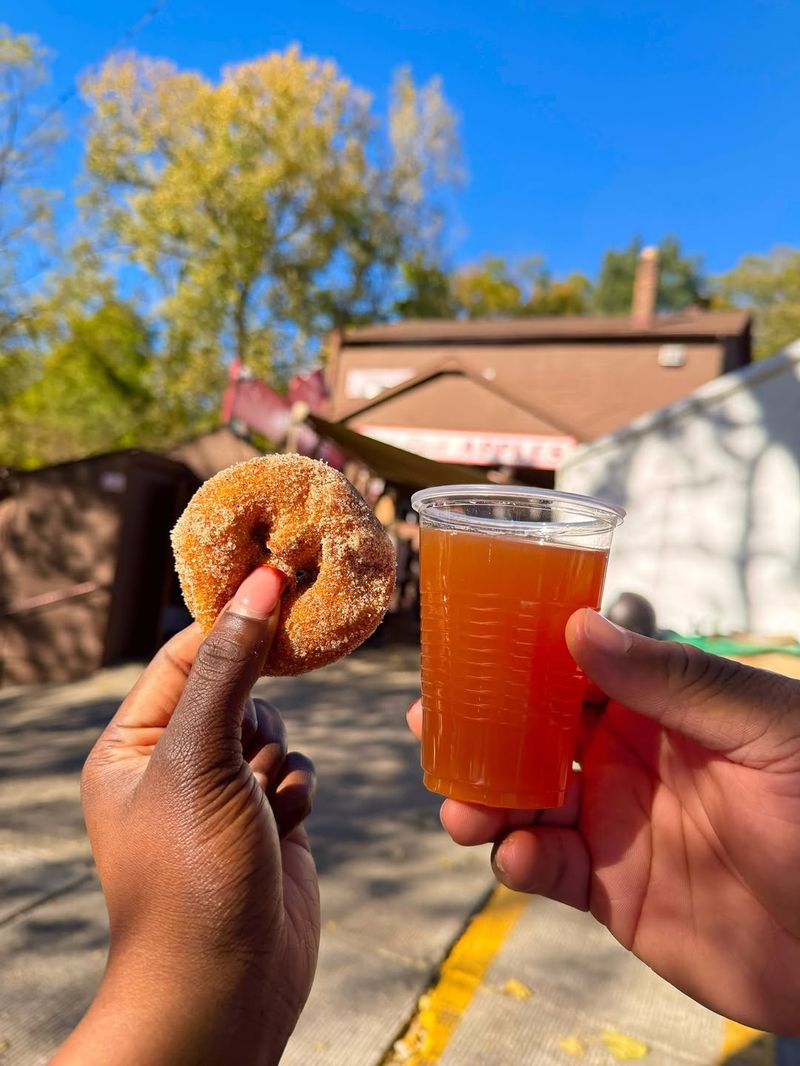Cider Mill Donuts and Fresh Apple Cider