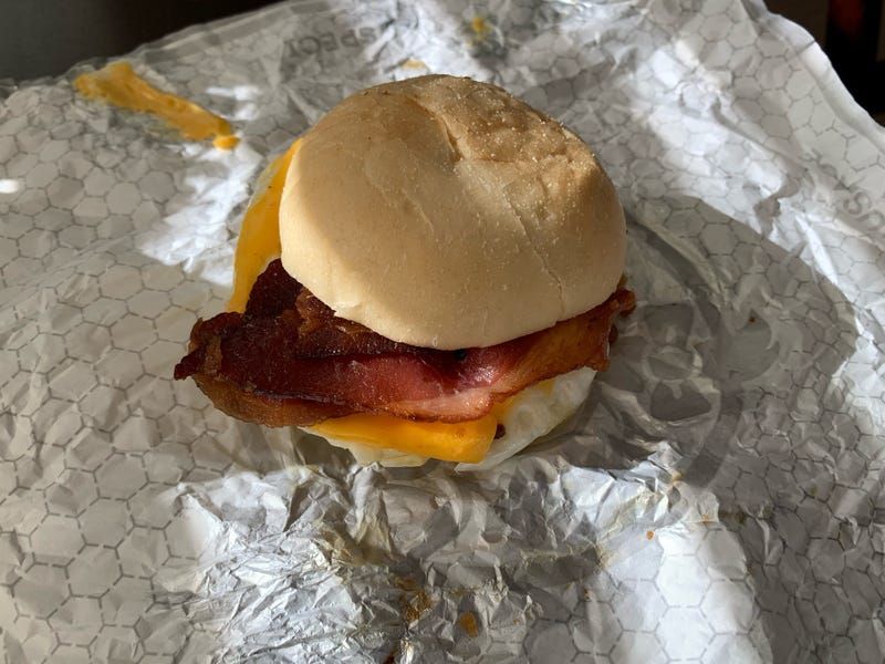 Classic Bacon, Egg and Cheese Sandwich