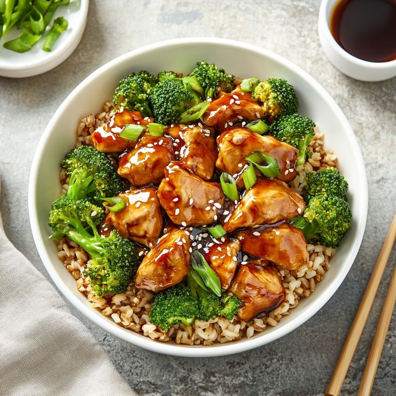Teriyaki Chicken And Broccoli