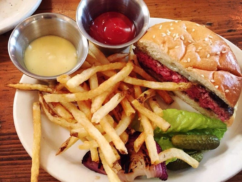 Colorado - Green Chile Cheese Fries at Illegal Pete’s