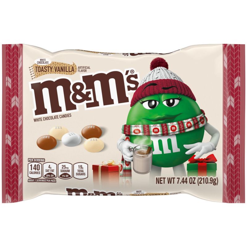White Chocolate Peanut M&M’s (seasonal)