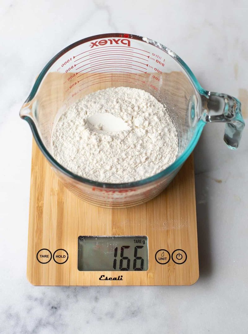 Weigh your ingredients