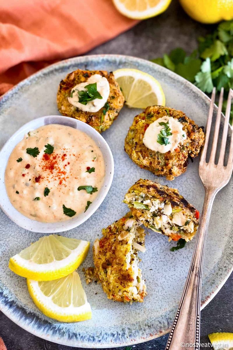Jackfruit “Crab” Cakes