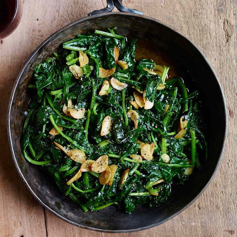 Sautéed Spinach with Garlic