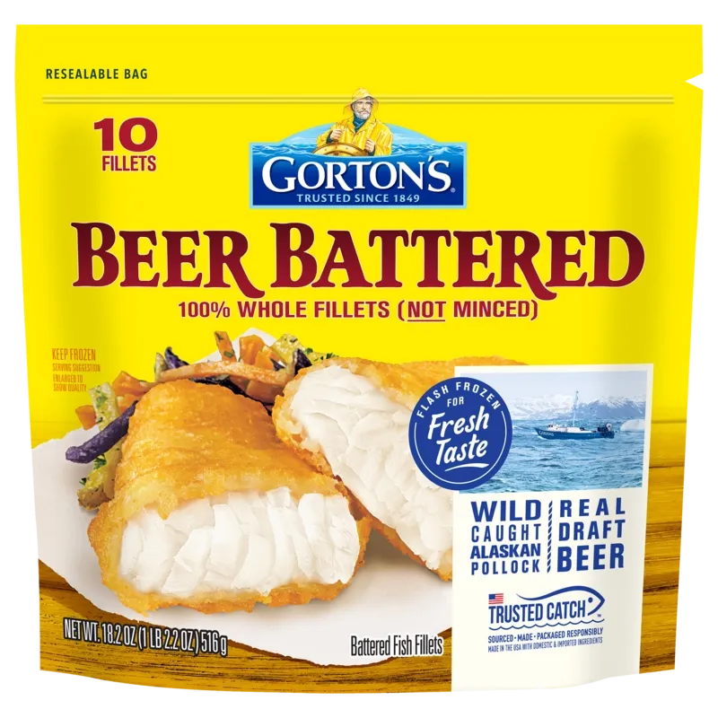 Gorton’s Beer Battered Fish Fillets