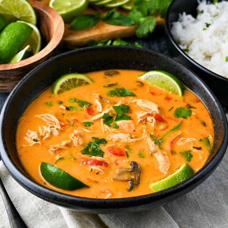 Coconut Curry Broth Bowl