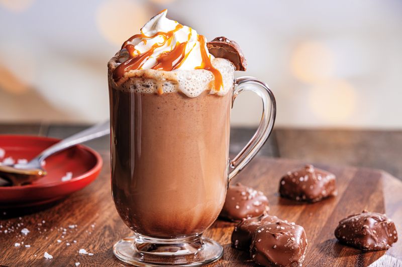 Salted Caramel Hot Chocolate