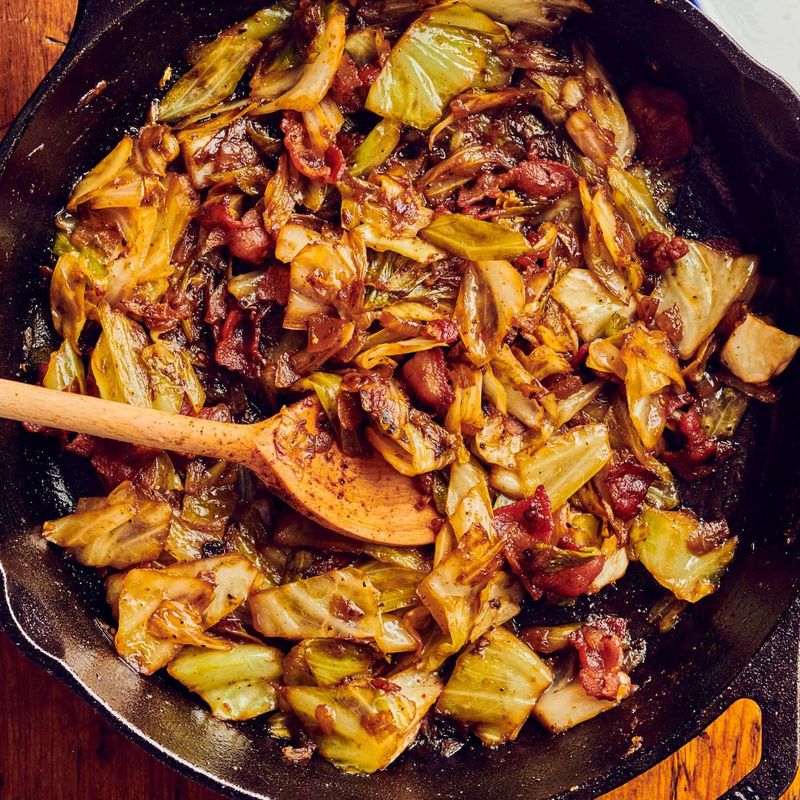 “Steakhouse” Sautéed Cabbage