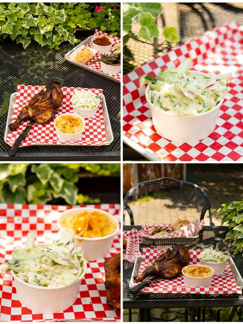 White Slaw on Barbecue