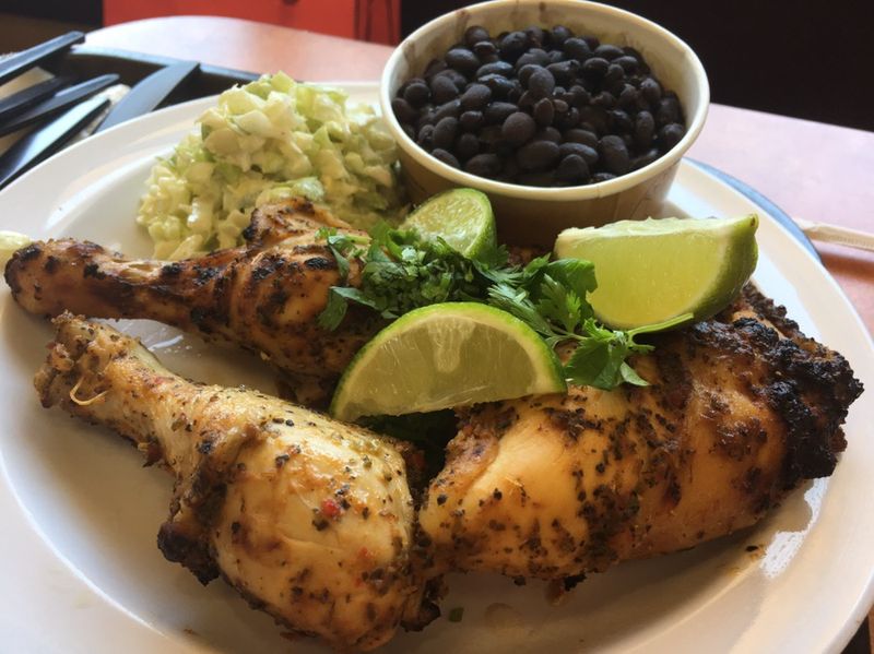 Pollo Campero Chicken Plate with Rice