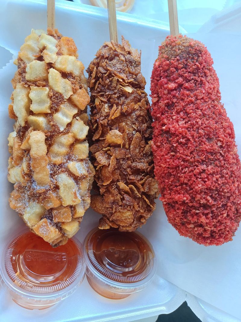 Mochinut Corn Dogs (where offered)