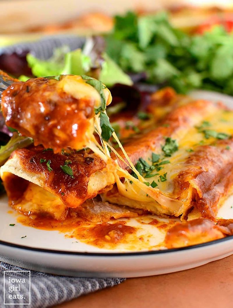 Cheese Enchiladas Classic Style