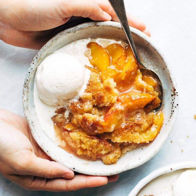 Peach Cobbler (or Apple Crisp)