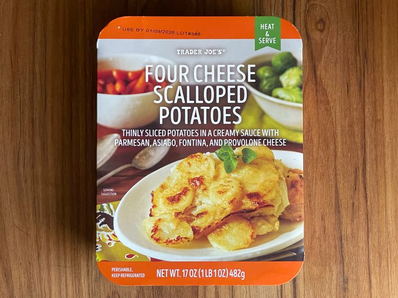 Four Cheese Scalloped Potatoes