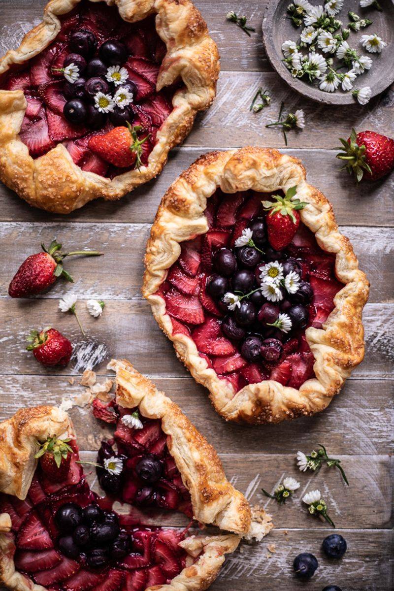Mixed Berry Puff Pastry Tart