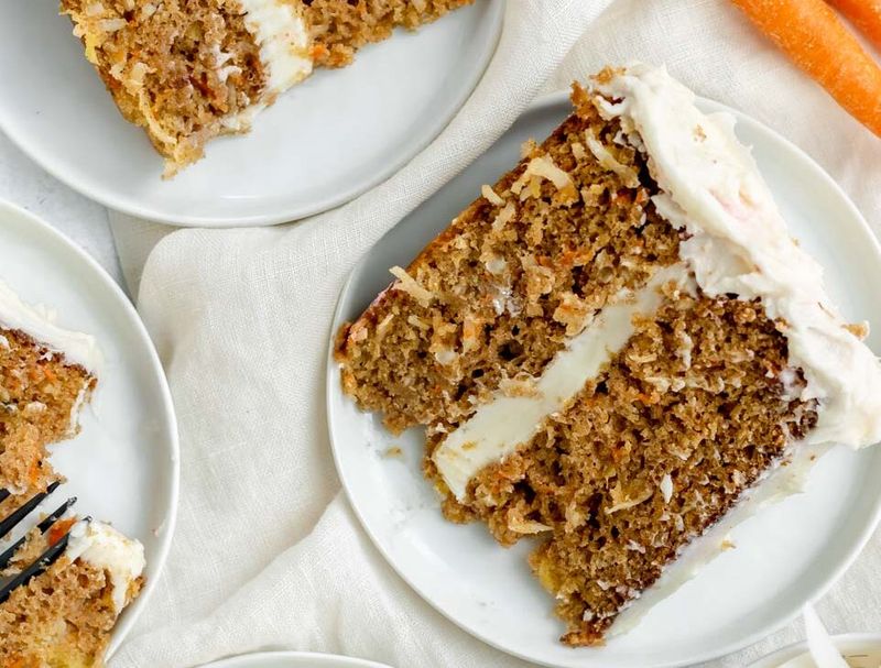 Carrot Cake Slice