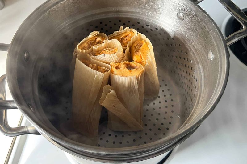 Keep steady steam the whole time