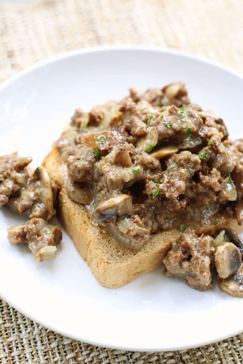 “Roadkill” (Smothered Chopped Steak)