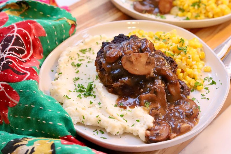 Salisbury Steak with Mushroom Gravy