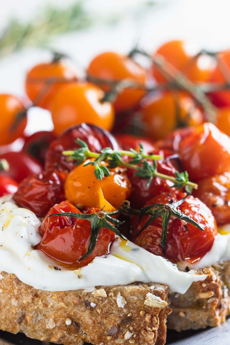 Whipped Ricotta Crostini