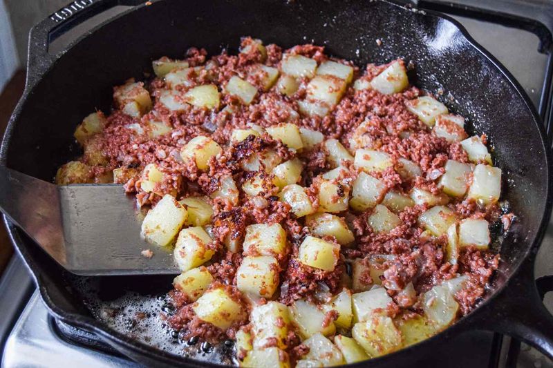 Beef Hash (Often from Leftovers)