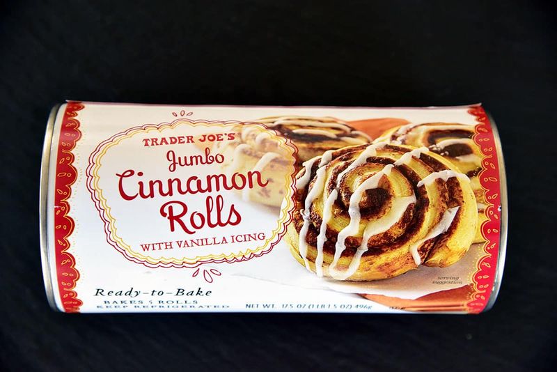 Trader Joe’s Jumbo Cinnamon Rolls (With Vanilla Icing)