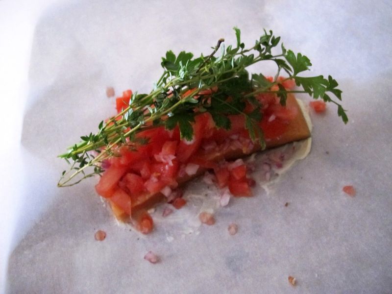 Salmon en Papillote (Variation)