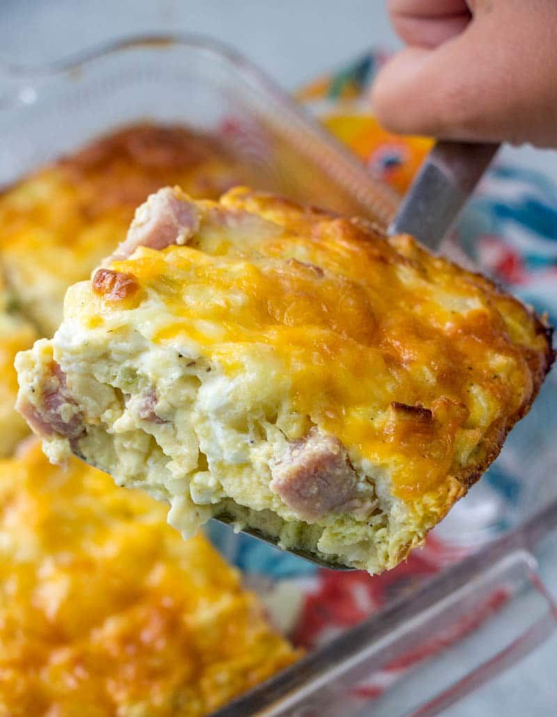 Ham and Potato Breakfast Bake