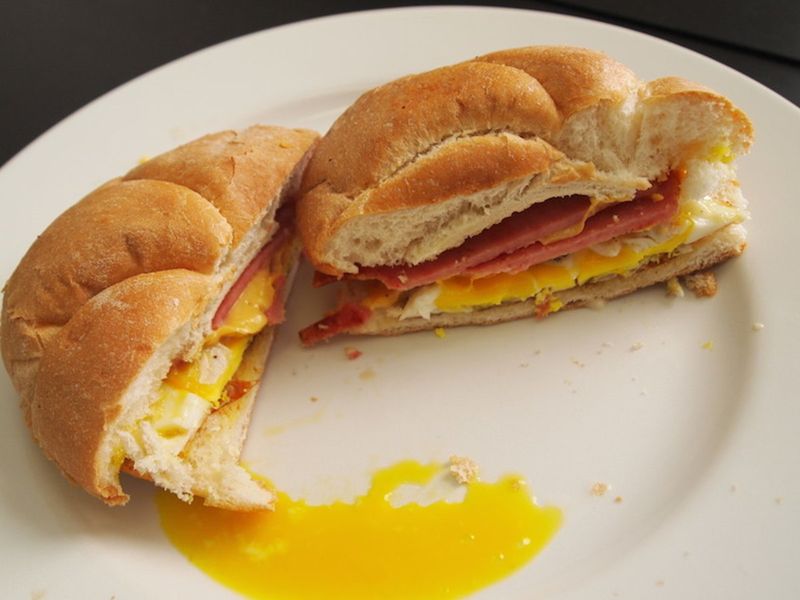 Pork Roll (Taylor Ham), Egg, and Cheese – New Jersey