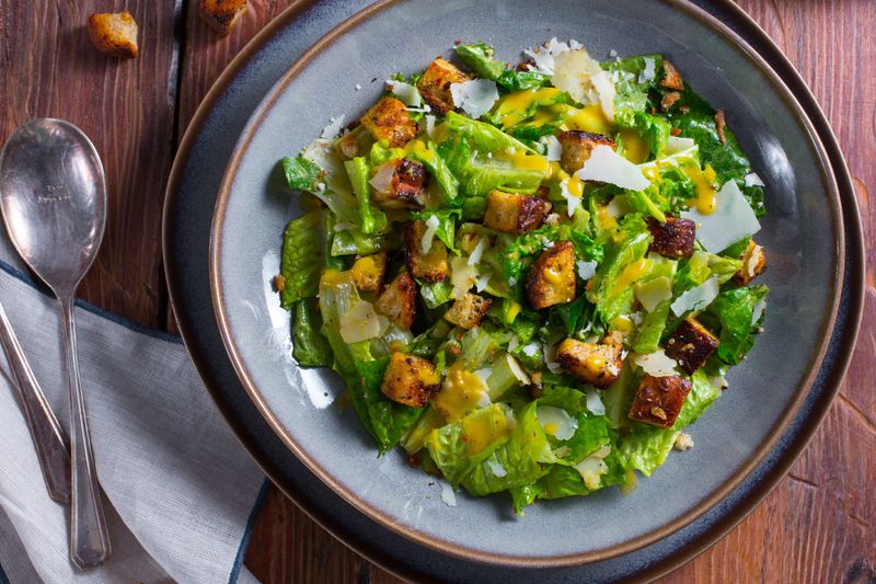 Caesar salad as the Italian salad option