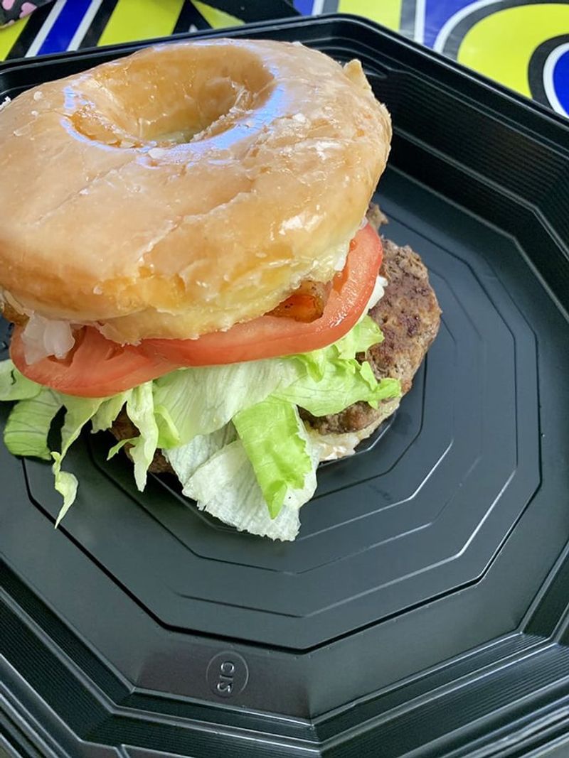 The Famous Burger Donut