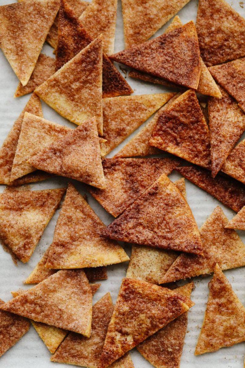 Cinnamon Sugar Tortilla Chips