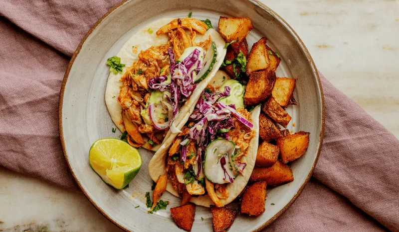 Rotisserie Chicken Tacos