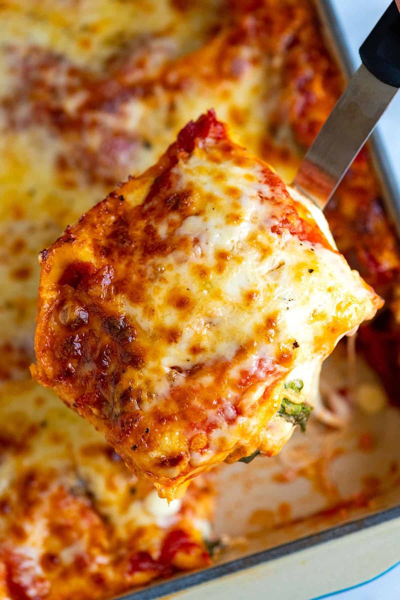 Classic Three Cheese Lasagna