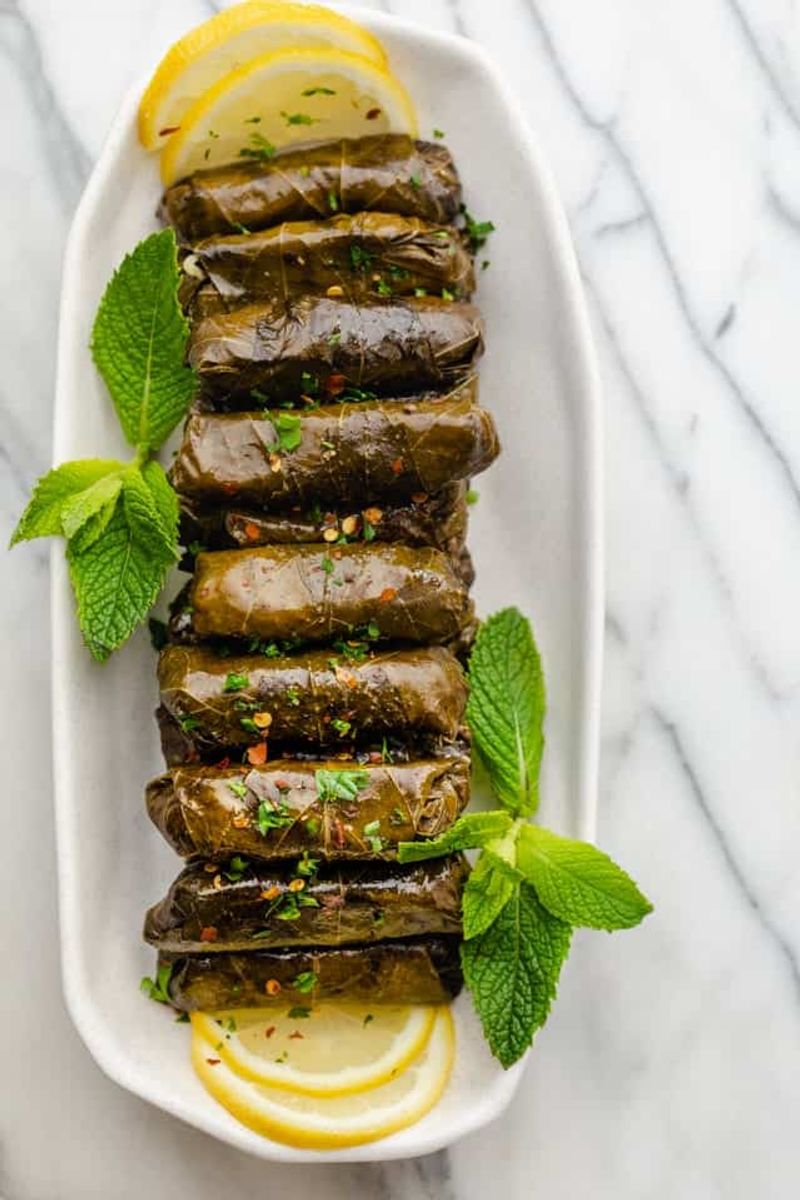 Stuffed Grape Leaves