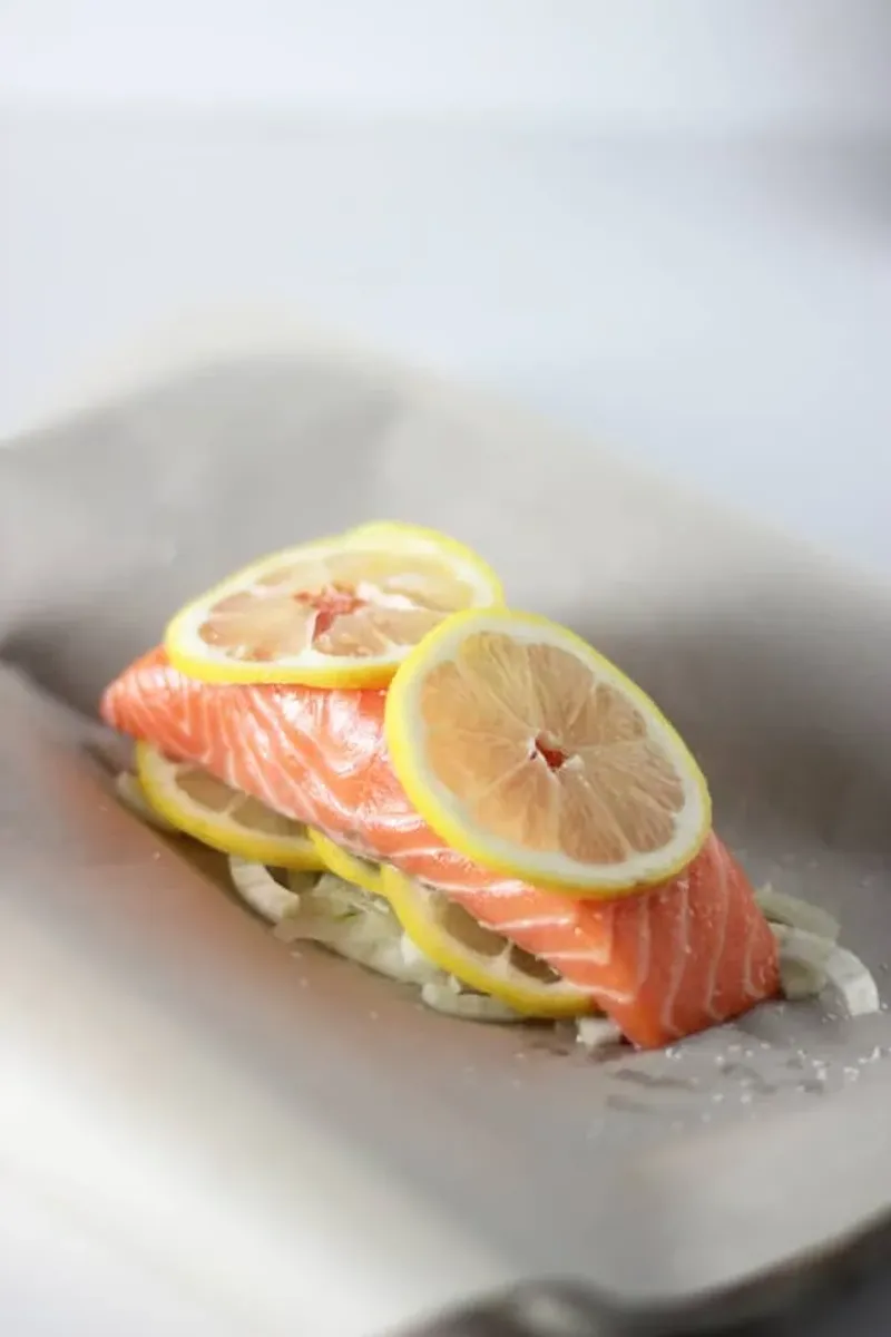 Salmon en Papillote