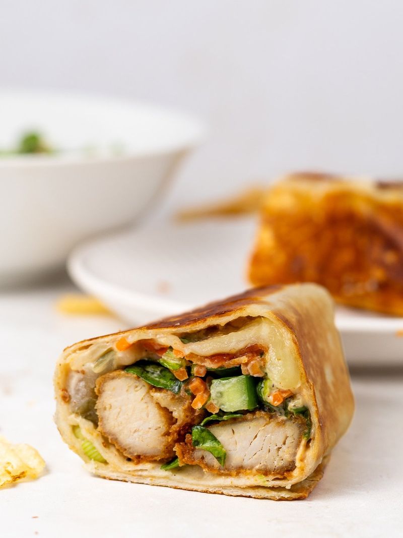 Honey Mustard Chicken Wrap