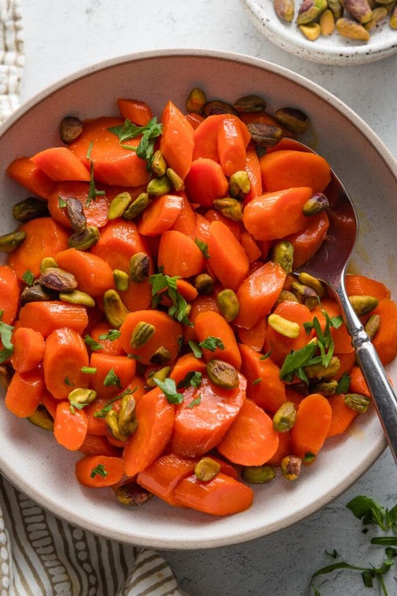 Irish butter carrots