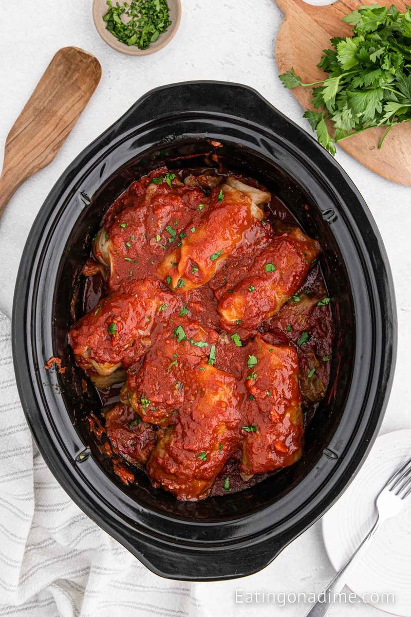 Mediterranean Turkey Stuffed Cabbage